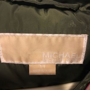 Girl MK coat with detachable hood